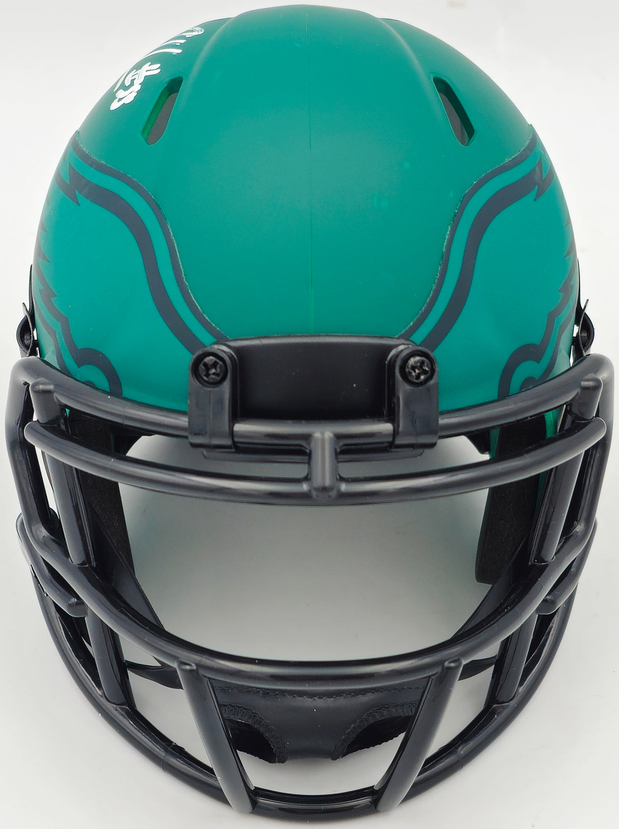 Brandon Graham Autographed Philadelphia Eagles Rave Green Speed Mini Helmet JSA Stock #238606