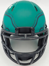 Brandon Graham Autographed Philadelphia Eagles Rave Green Speed Mini Helmet JSA Stock #238606