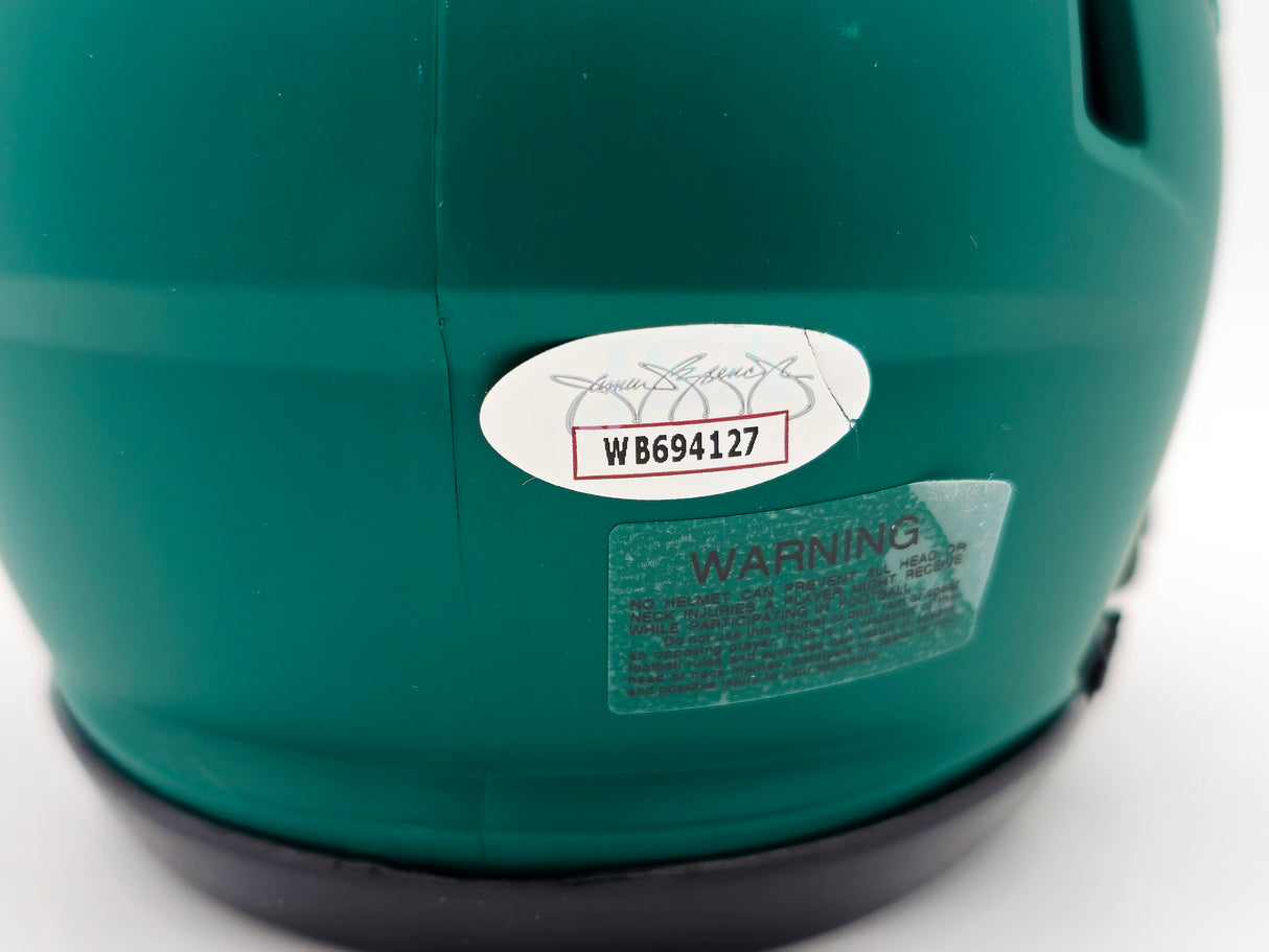 Darius Slay Jr. Autographed Philadelphia Eagles Rave Green Speed Mini Helmet JSA Stock #238607
