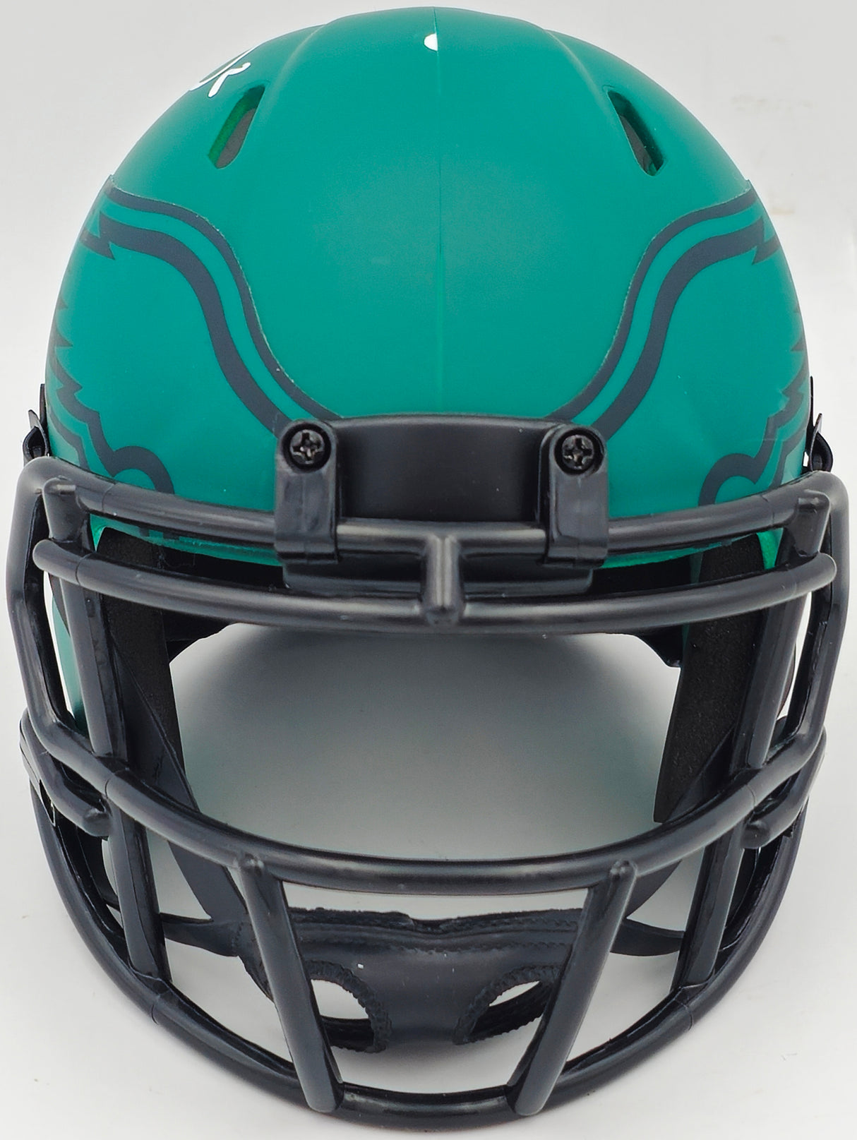 Darius Slay Jr. Autographed Philadelphia Eagles Rave Green Speed Mini Helmet (Scuffed) JSA Stock #238608