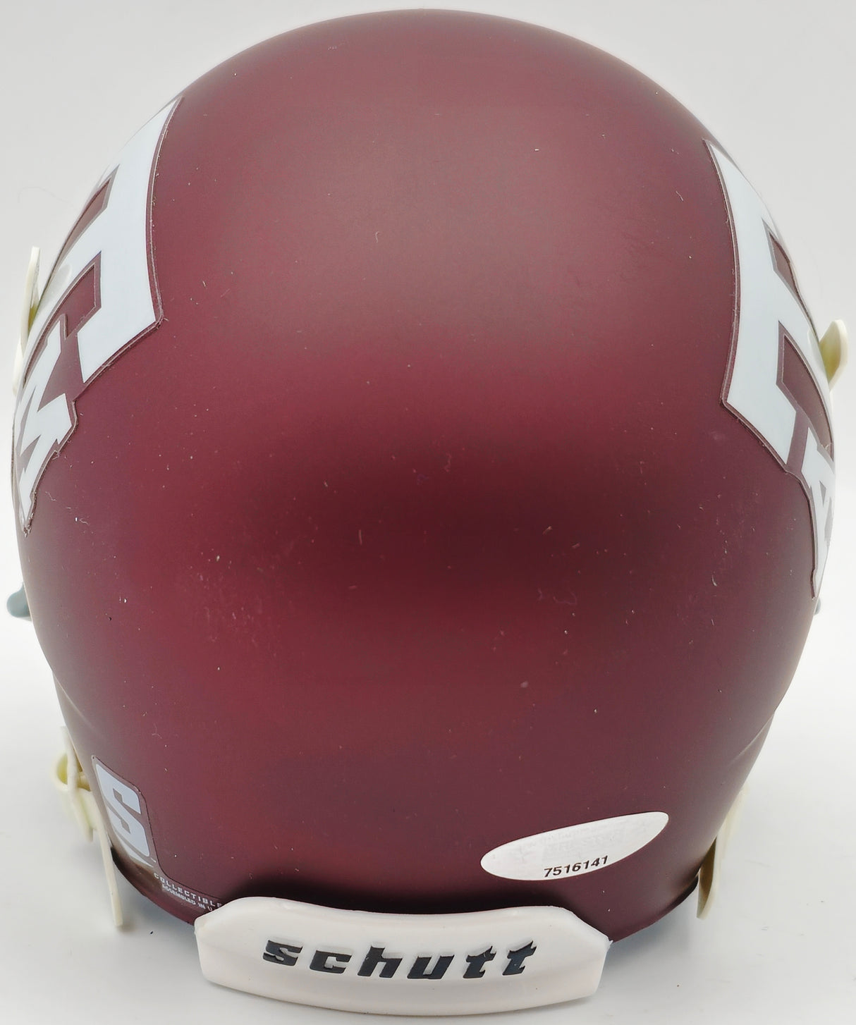 John David Crow Autographed Texas A&M Aggies Maroon Authentic Mini Helmet "57 Heisman" TriStar Holo #7516141