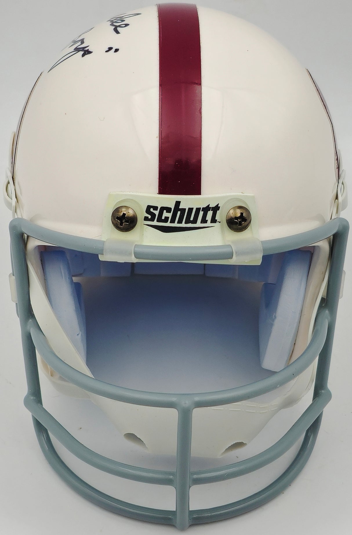 Jack Pardee Autographed Texas A&M Aggies White Authentic Mini Helmet "Junction Boys" #236/240 JSA #W87619