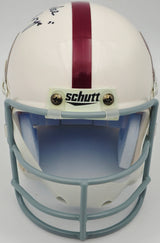 Jack Pardee Autographed Texas A&M Aggies White Authentic Mini Helmet "Junction Boys" #236/240 JSA #W87619