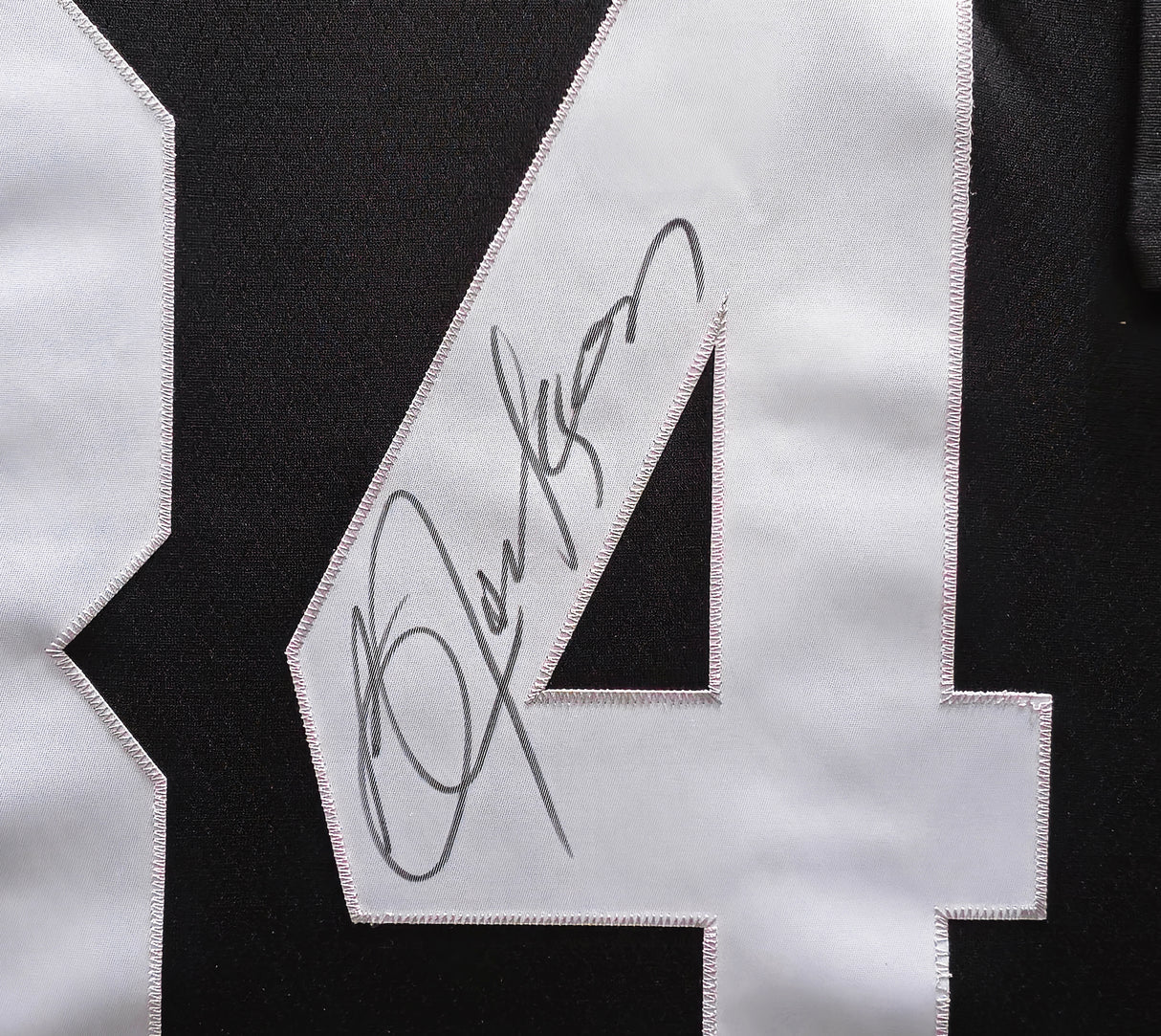 Oakland Raiders Bo Jackson Autographed Framed Black Authentic Mitchell & Ness Jersey Beckett BAS Witness Stock #238358