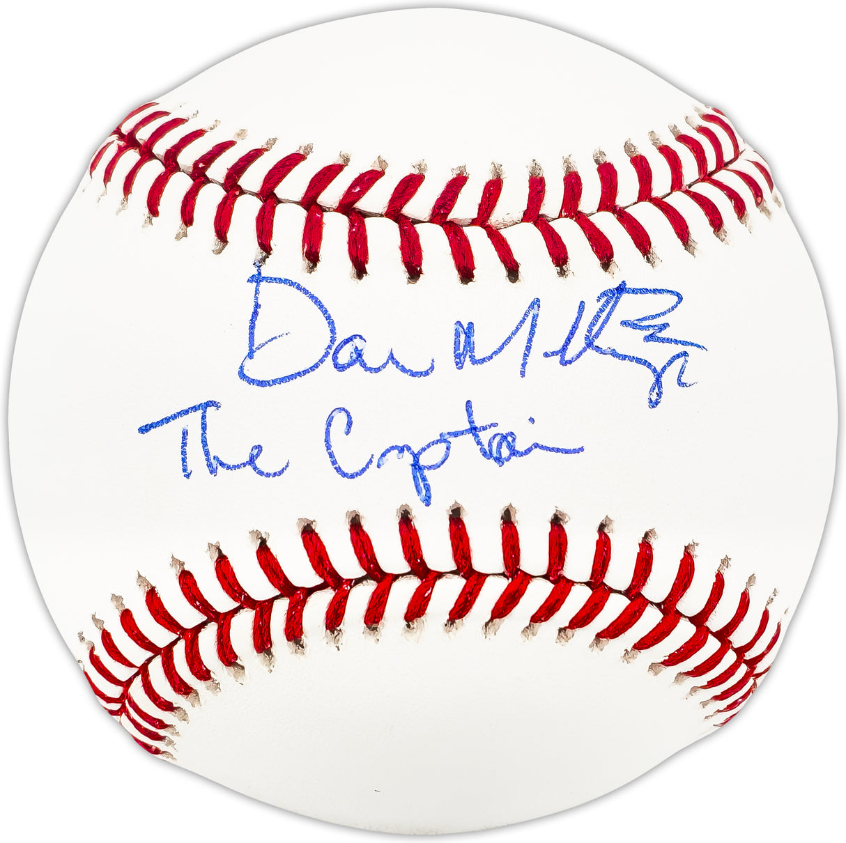 Don Mattingly Autographed Official MLB Baseball New York Yankees "The Captain" Beckett BAS Witness Stock #224693