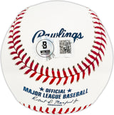 Don Mattingly Autographed Official MLB Baseball New York Yankees "The Captain" Beckett BAS Witness Stock #224693