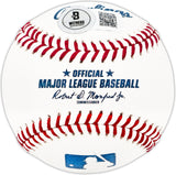 Don Mattingly Autographed Official MLB Baseball New York Yankees "85 AL MVP" Beckett BAS Witness Stock #224694