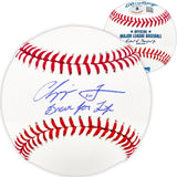 Chipper Jones Autographed Official MLB Baseball Atlanta Braves "Braves For Life" Beckett BAS QR Stock #224729