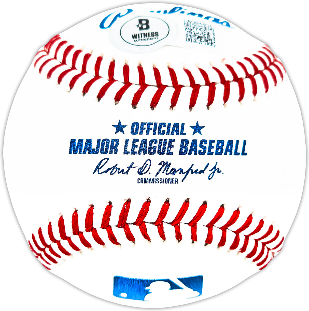 Steve Balboni Autographed Official MLB Baseball New York Yankees "Bye Bye" Beckett BAS Witness Stock #224687