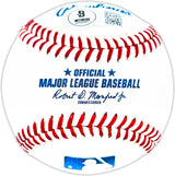 Steve Balboni Autographed Official MLB Baseball New York Yankees "Bye Bye" Beckett BAS Witness Stock #224687