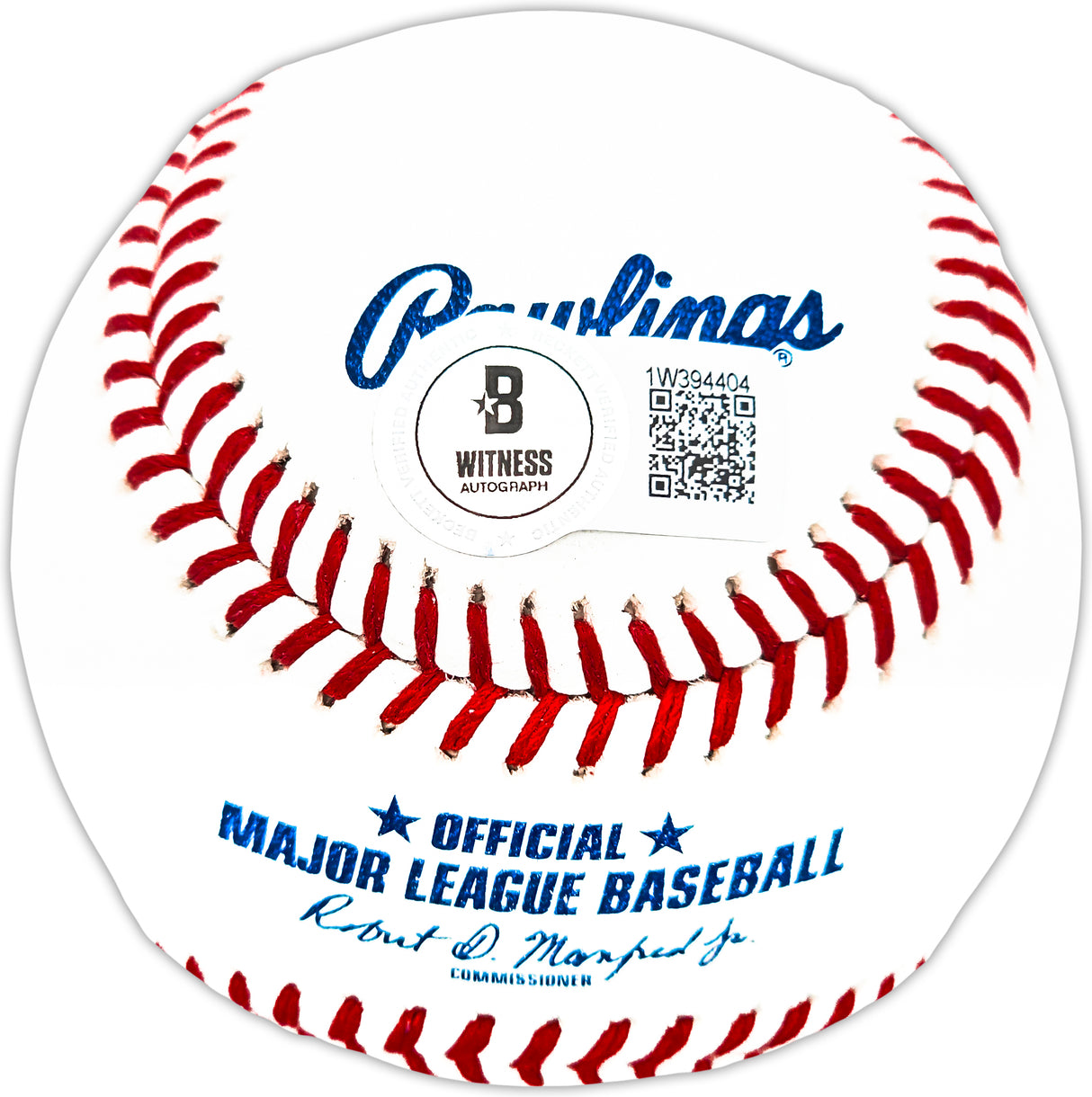 Steve Balboni Autographed Official MLB Baseball New York Yankees "Bye Bye" Beckett BAS Witness Stock #224687