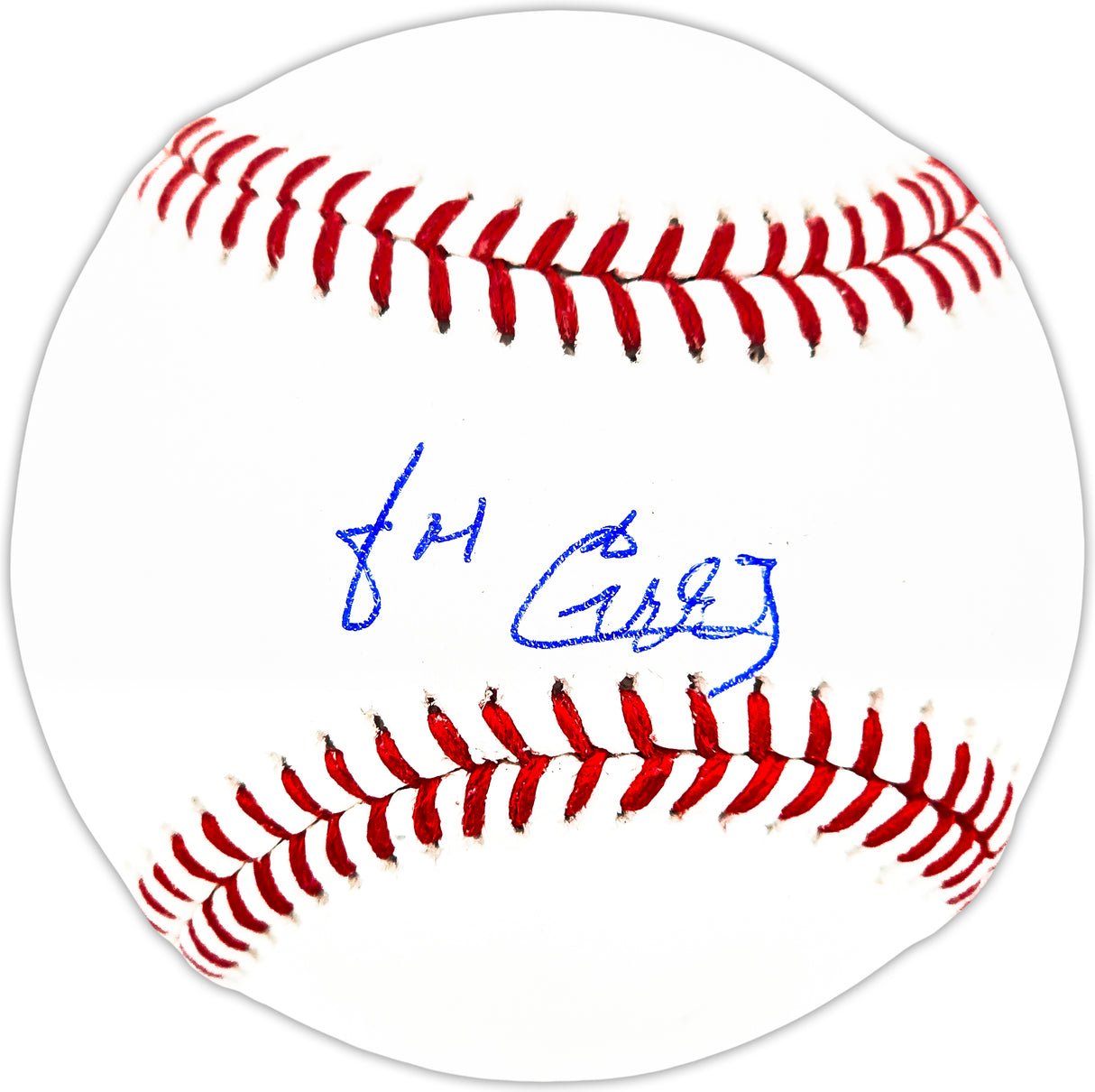 Jose Cardenal Autographed Official MLB Baseball New York Yankees Beckett BAS Witness Stock #224688