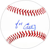 Jose Cardenal Autographed Official MLB Baseball New York Yankees Beckett BAS Witness Stock #224688