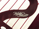 Philadelphia Phillies Mike Schmidt Autographed White Pinstripes Nike Cooperstown Collection Jersey Size XXL JSA Stock #224684