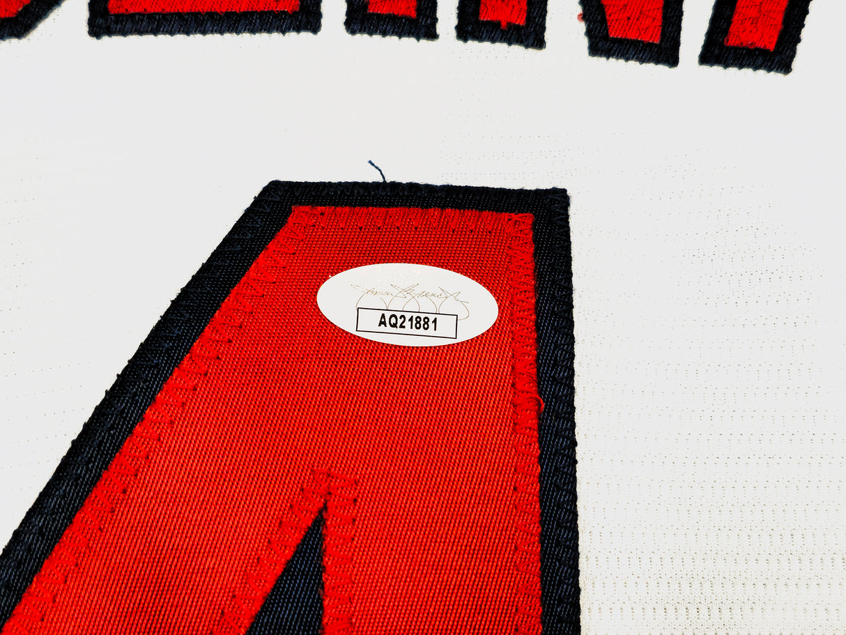 St. Louis Cardinals Yadier Molina Autographed White Nike Jersey Size XL JSA Stock #224686