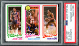 Magic Johnson Autographed 1980 Topps Rookie Card #18 Los Angeles Lakers Auto Grade Gem Mint 10 PSA/DNA #42350923