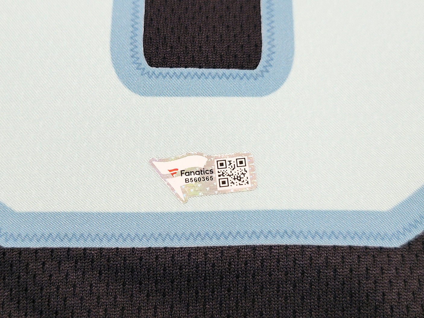 Seattle Kraken Philipp Grubauer Autographed Blue Fanatics Jersey Size XL Fanatics Holo Stock #211745