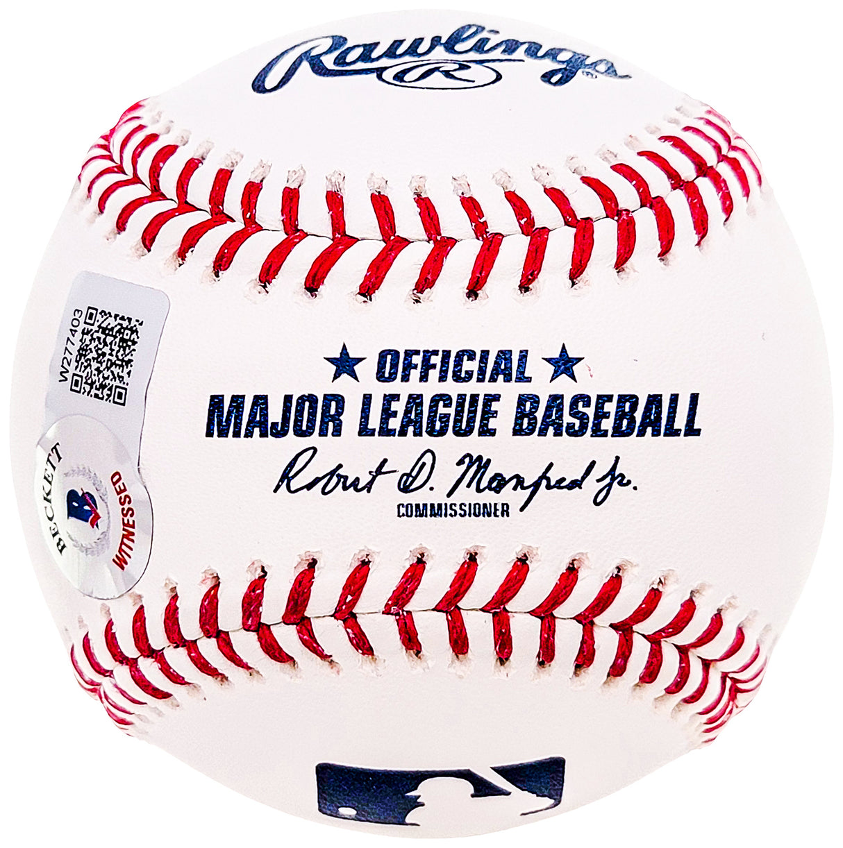 Pedro Martinez Autographed Official MLB Baseball Boston Red Sox "Whos Your Daddy" Beckett BAS Witness Stock #211746