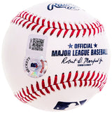 Pedro Martinez Autographed Official MLB Baseball Boston Red Sox "HOF 15" Beckett BAS Witness Stock #211747