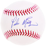 Pedro Martinez Autographed Official MLB Baseball Boston Red Sox Beckett BAS Witness Stock #211748