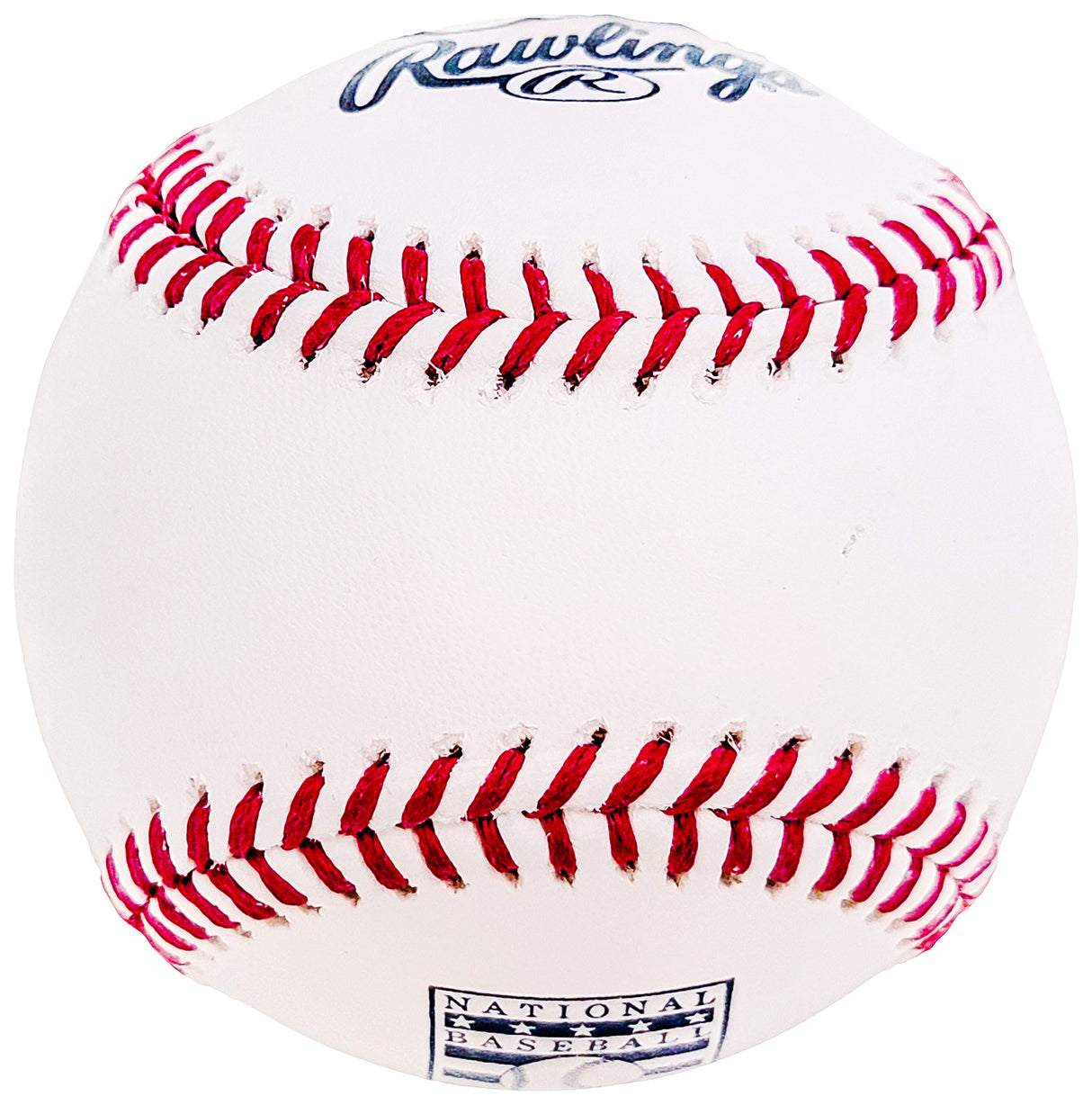 Pedro Martinez Autographed Official Hall of Fame HOF Logo Baseball Boston Red Sox Beckett BAS Witness Stock #211749