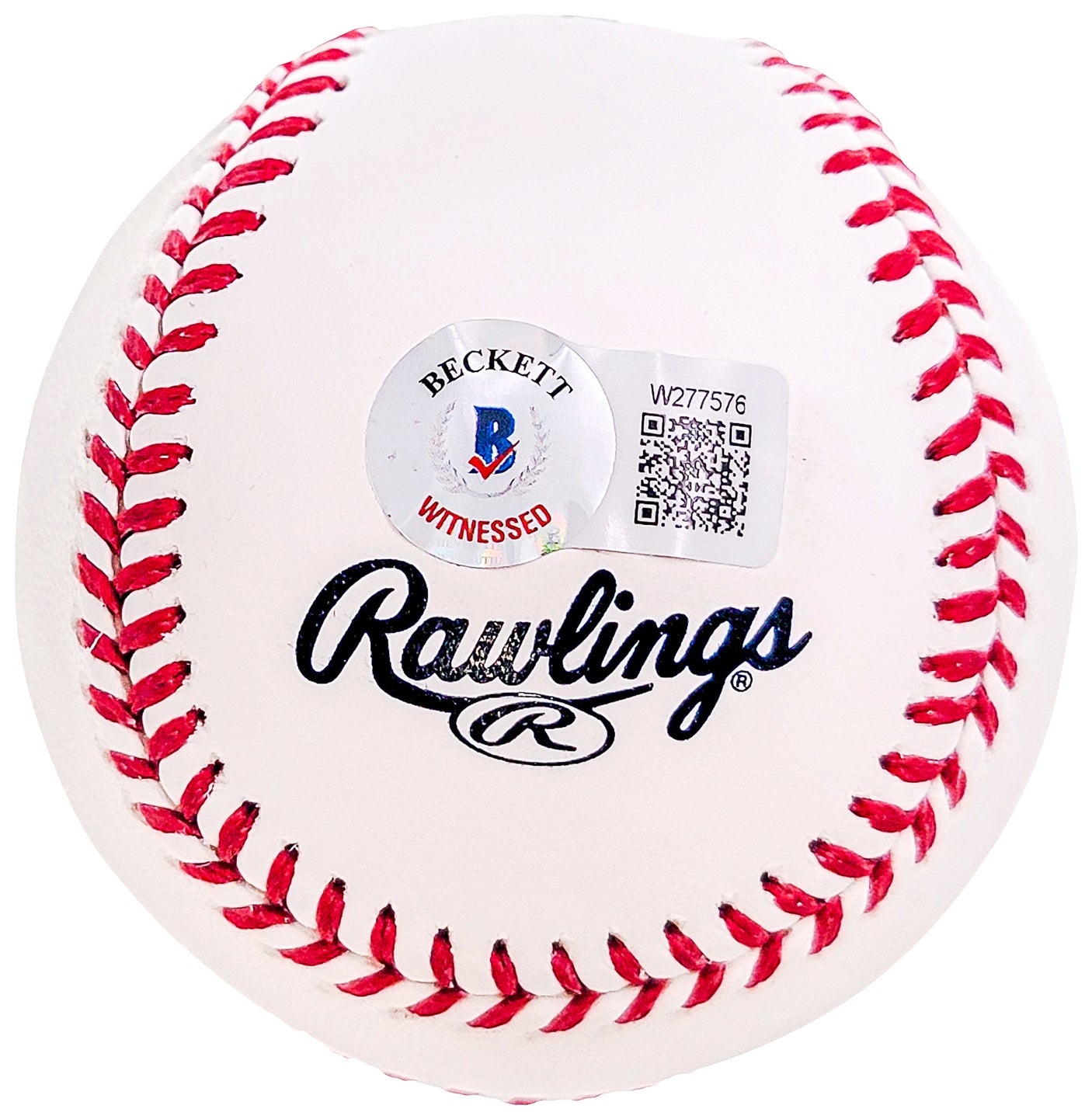 Pedro Martinez Autographed Official Hall of Fame HOF Logo Baseball Boston Red Sox Beckett BAS Witness Stock #211749