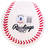 Pedro Martinez Autographed Official Hall of Fame HOF Logo Baseball Boston Red Sox Beckett BAS Witness Stock #211749