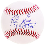 Pedro Martinez Autographed Official MLB Baseball Boston Red Sox "CY 97-99-00" Beckett BAS Witness Stock #211750