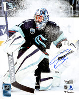Philipp Grubauer Autographed 8x10 Photo Seattle Kraken Fanatics Holo Stock #211740