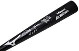 Ichiro Suzuki & Pete Rose Autographed Black Mizuno Player Model Bat Seattle Mariners "Hits" PR Holo & IS Holo Stock #212164
