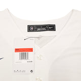 Los Angeles Dodgers Clayton Kershaw Autographed White Nike Jersey Size L JSA Stock #212240