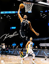 Kevin Durant Autographed 16x20 Photo Brooklyn Nets Beckett BAS QR Stock #212195