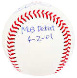 Ichiro Suzuki Autographed Official MLB Baseball Seattle Mariners "MLB Debut 4-2-01" IS Holo Stock #212161