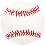 Miguel Cabrera Autographed Official 2003 World Series Logo Baseball Detroit Tigers Beckett BAS Witness Stock #212233