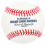 Miguel Cabrera Autographed Official Hall Of Fame HOF Logo Baseball Detroit Tigers Beckett BAS Witness Stock #212234