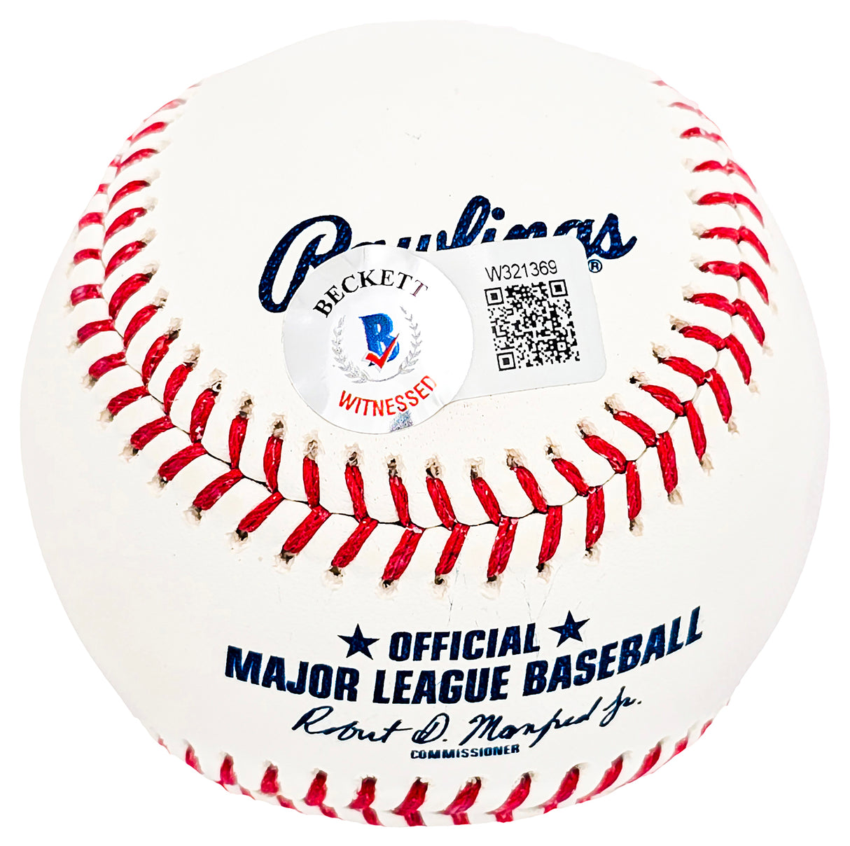 Dwight "Doc" Gooden Autographed Official MLB Baseball New York Mets "85 NL CY" Beckett BAS Witness Stock #212242