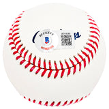 Wade Boggs Autographed Official Hall Of Fame HOF Logo Baseball Boston Red Sox Beckett BAS Witness Stock #212244