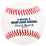 Wade Boggs Autographed Official Hall Of Fame HOF Logo Baseball Boston Red Sox Beckett BAS Witness Stock #212244