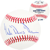 Chili Davis Autographed Official MLB Baseball New York Yankees "Dawg" Beckett BAS Witness Stock #212248