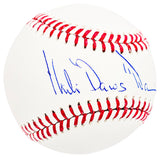 Chili Davis Autographed Official MLB Baseball New York Yankees "Dawg" Beckett BAS Witness Stock #212248