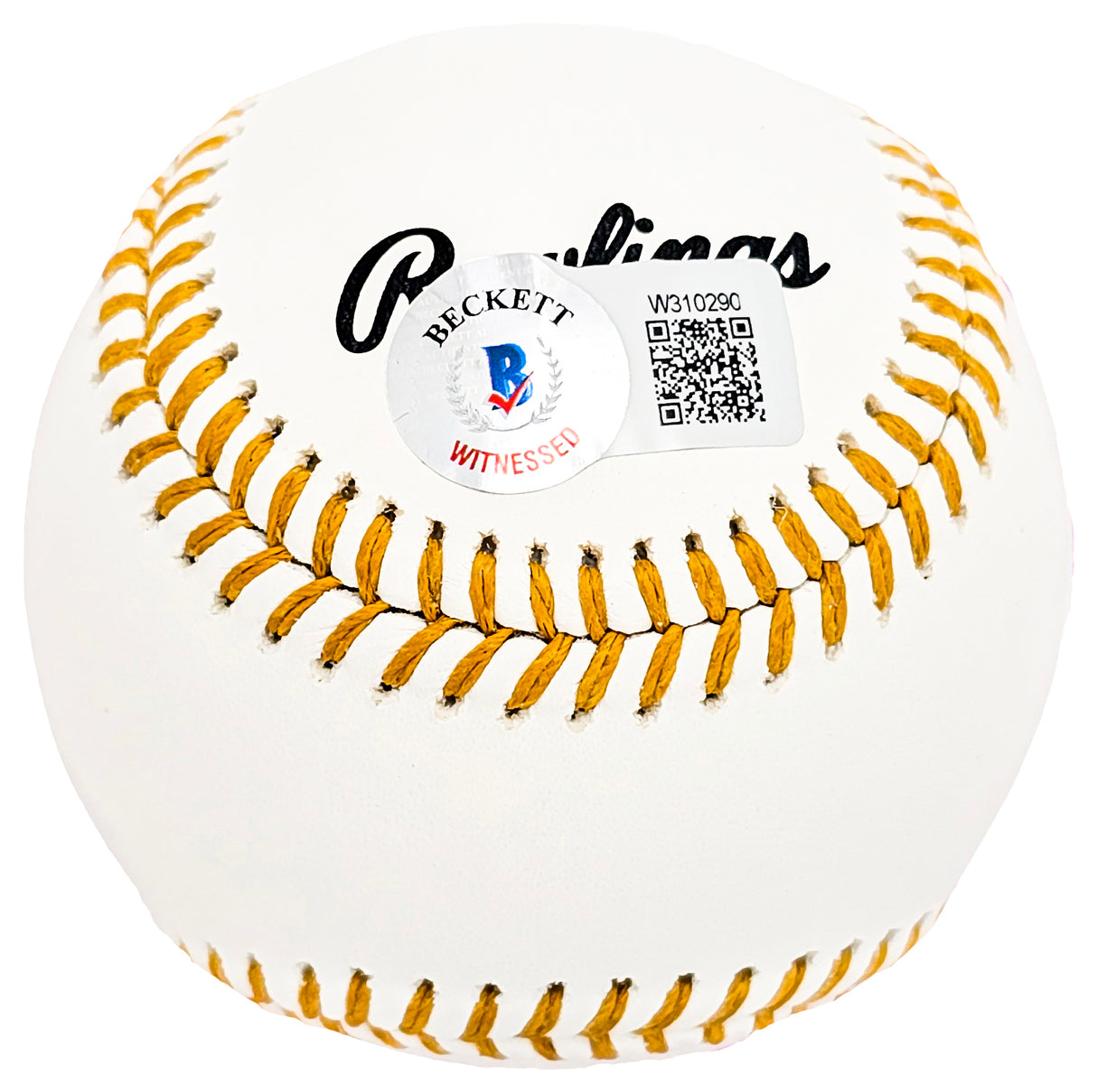Ron Guidry Autographed Official Gold Glove Logo Baseball New York Yankees "5x Gold Glove" Beckett BAS Witness Stock #212251