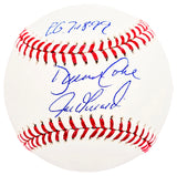 David Cone & Joe Girardi Autographed Official MLB Baseball New York Yankees "PG 7.18.99" Beckett BAS Witness Stock #212252