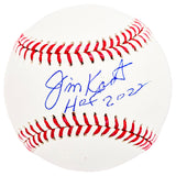 Jim Kaat Autographed Official MLB Baseball Twins Cardinals "HOF 2022" Beckett BAS Witness Stock #212253