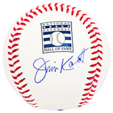 Jim Kaat Autographed Official Hall Of Fame HOF Logo Baseball Twins Cardinals Beckett BAS Witness Stock #212254