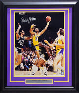 Kareem Abdul-Jabbar Autographed Framed 16x20 Photo Los Angeles Lakers Beckett BAS QR #BPP55375