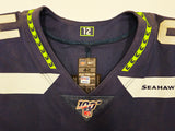 Ezekiel Ziggy Ansah Unsigned Seattle Seahawks 2019 Game Used Blue Nike Jersey PSA/DNA #2N62805