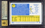 Fernando Tatis Jr. Autographed 2019 Topps Heritage Rookie Card #517 San Diego Padres BGS 9.5 Auto Grade Gem Mint 10 Highest Graded Beckett BAS Stock #212280