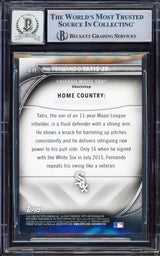 Fernando Tatis Jr. Autographed 2016 Bowman International Ink Rookie Card #II-FT San Diego Padres BGS 8 Auto Grade Gem Mint 10 Beckett BAS #15350681