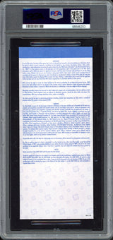 Ichiro Suzuki Autographed 2006 WBC Semifinal Ticket Stub Japan PSA 8 Auto Grade Gem Mint 10 "3-18-06 WBC Champs" PSA/DNA #68586203