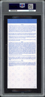 Ichiro Suzuki Autographed 2006 WBC Finals Championship Game Ticket Stub Seattle Mariners PSA 8 Auto Grade Gem Mint 10 "3-20-06 WBC Champs" PSA/DNA #68586202